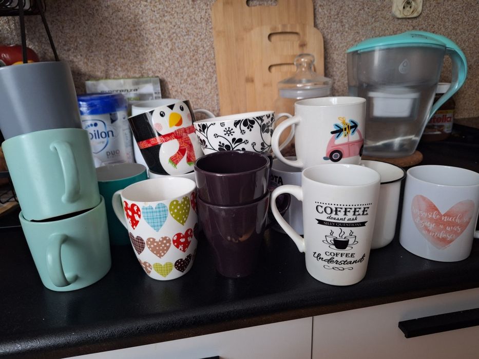 Oddam za darmo 16 kubków