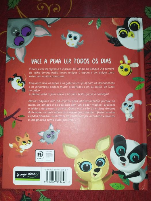 3 livros bando do bosque e do mar