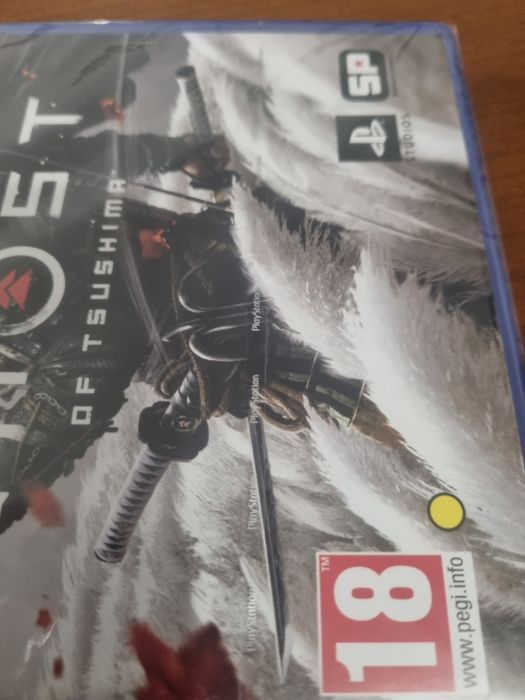 Jogo ps4 Ghost of Tsushima  selado