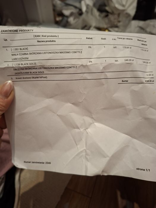 NOWA Listonoszka skórzana