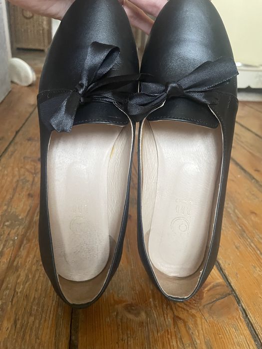 Buty jazzówki baleriny czarne r.39