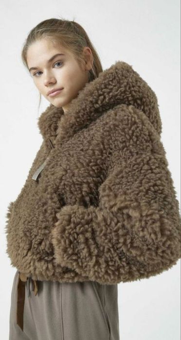 Коротка шуба теді pull&bear