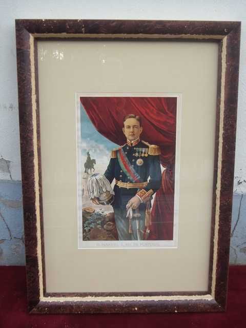 Quadro com cronologia da monarquia portuguesa