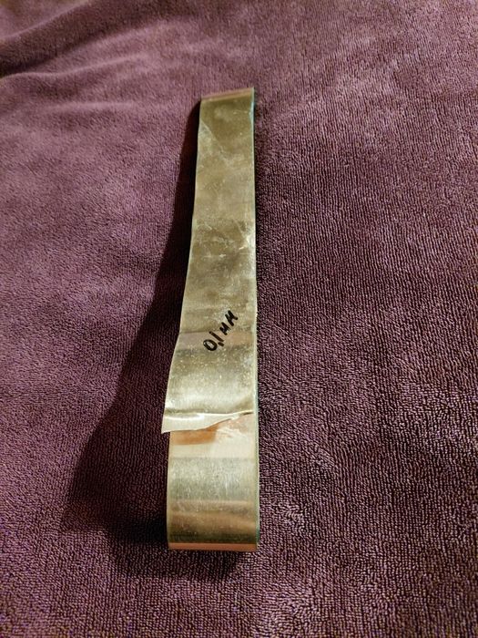 Лента медная толщина 0,1мм.