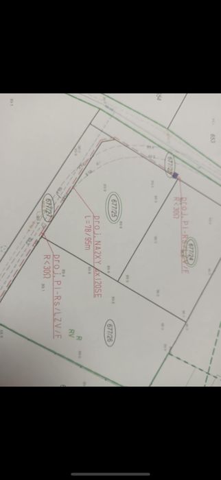 Dzialka ciechomice ul Browarna 715m2