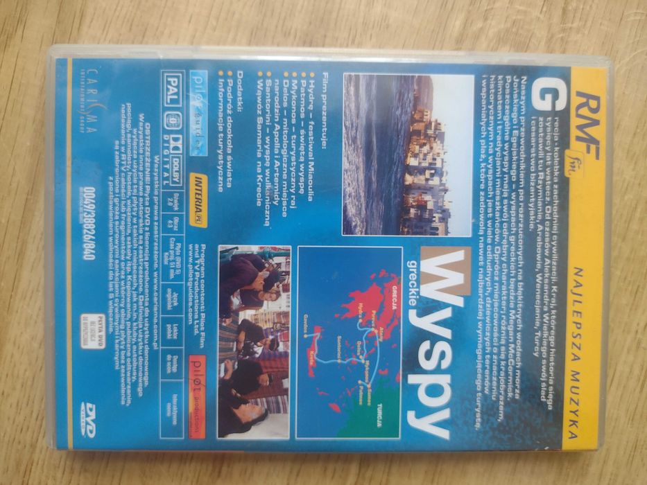 Przewodnik po wyspach greckich na DVD