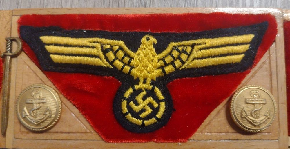 Militaria III Reich Kriesgmarine Segunda Guerra Mundial
