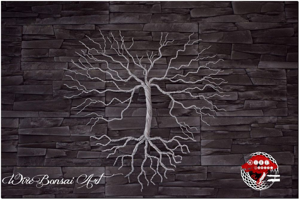 Serce z drutu na ścianę, walentynki,