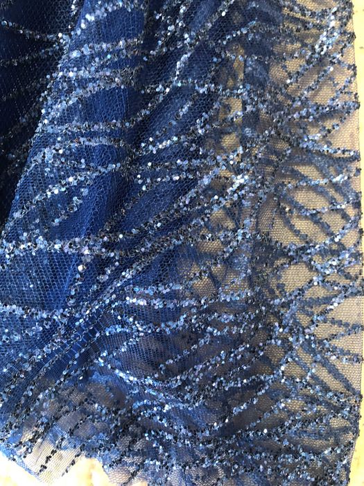 Vestido Festa Azul