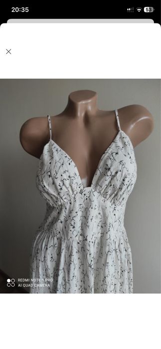 Сарафан  льон H&M / льняной сарафан