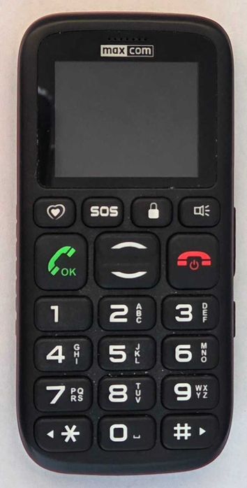Telefon MaxCom idealny dla seniora.