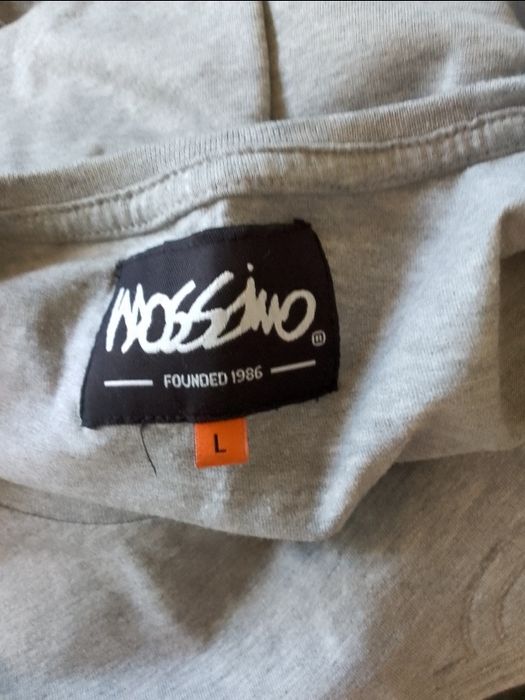 Szary t-shirt L Moscino