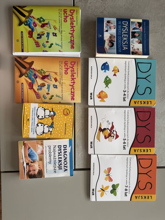 Dysleksja pomoce dydaktyczne , Korendo, Bala, Bogdanowicz, Szymankiewicz.