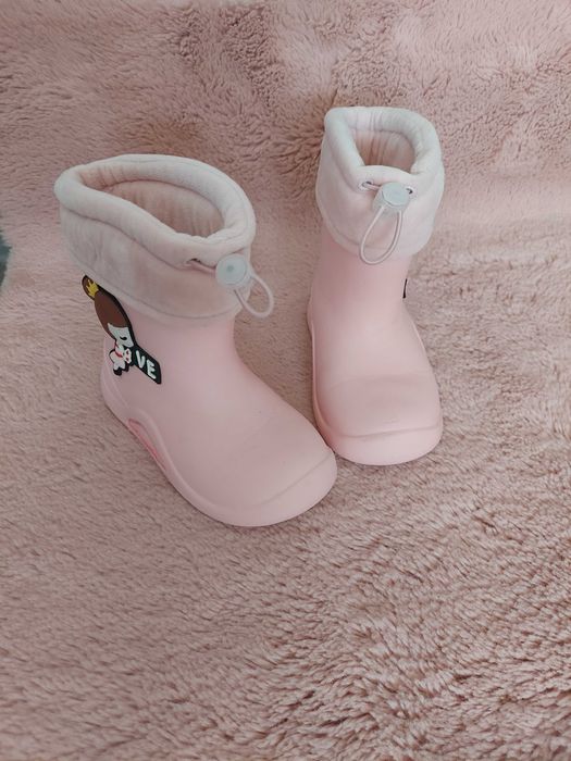 Гумові чобітки для дівчинки