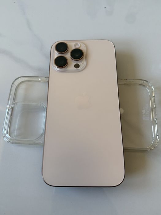 Iphone 16 pro max gold 512gb 98% bateria