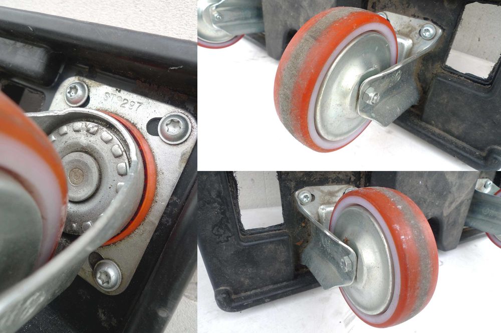 Wózek transportowy Utz 80x60cm platforma na kołach udźwig 500kg