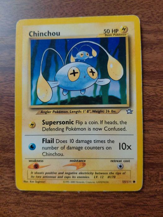 Pokemon Card - Chinchou  50 HP