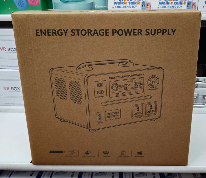 живлення НОВА Зарядна станція 1200W батарея акумулятор літій LiFePO4