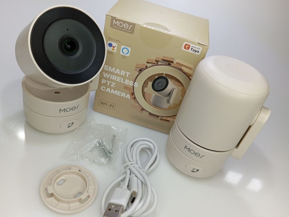 ‼️Вай-фай камера Wi-FI cam MOES P52 4MP Tuya IP відеоспостереження‼️