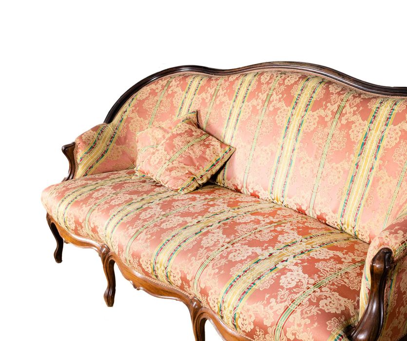Canapé pau santo rosa Napoleão III | século XIX