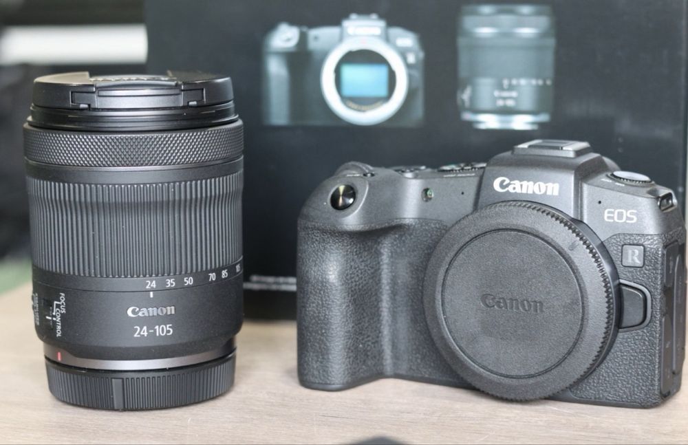 Canon eos rp +  lente rf 24-105mm f/4-7.1 is