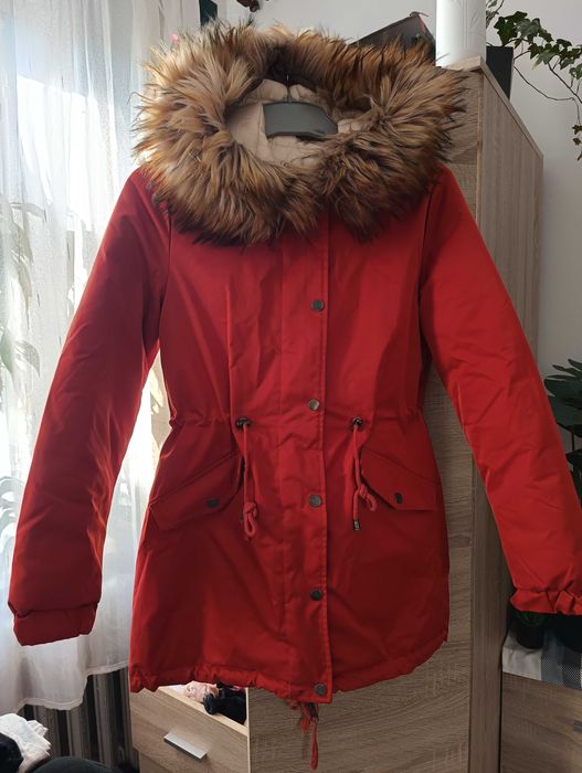 Płaszczyk ciepły dwustronny stronny