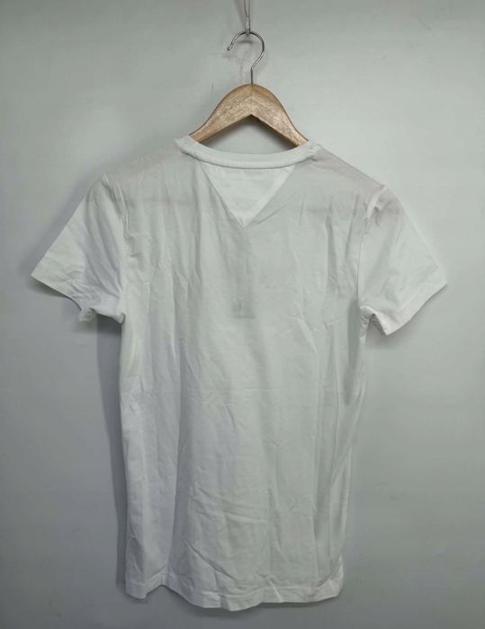 Męski bialy t-shirt Tommy Hilfiger roz.xs