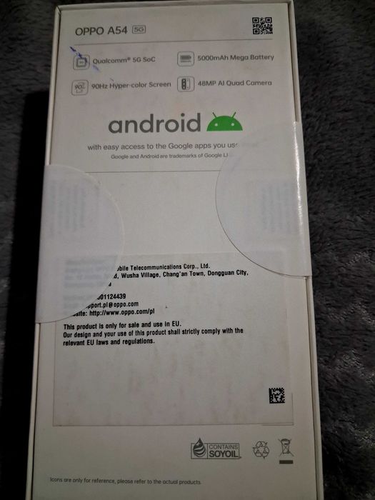 Tani nowy smartfon OPPO A54 5G 64 GB