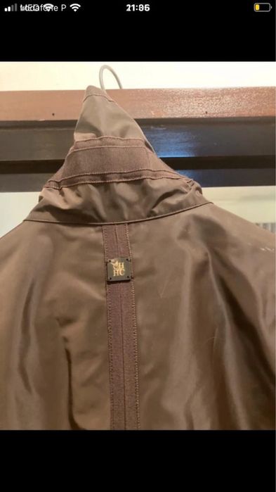 Gabardine Carolina Herrera, castanha, nova.