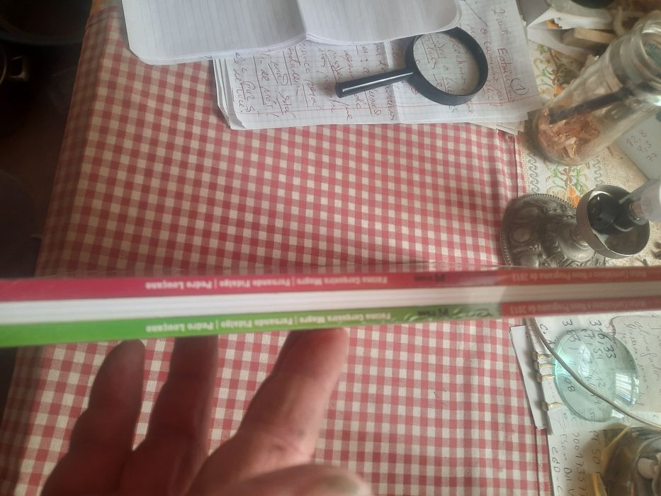 Matemática 7 ano ainda tem os plásticos