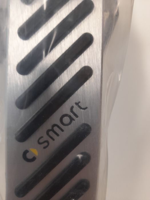 Pedais em alumínio com descanso para smart fortwo NOVO