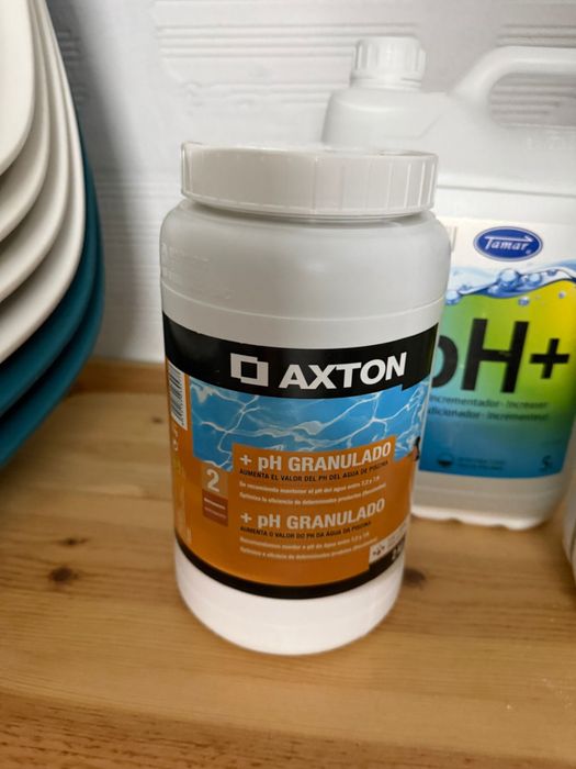 Produtos para Piscina/Jacuzzi (PH+, PH+ granulado e Ph-)