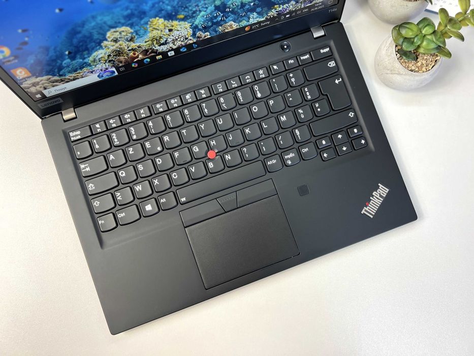 Lenovo ThinkPad T14s G1·i7-10510U·8GB+SSD256·14"IPS·Гарантія 9м·Ідеал