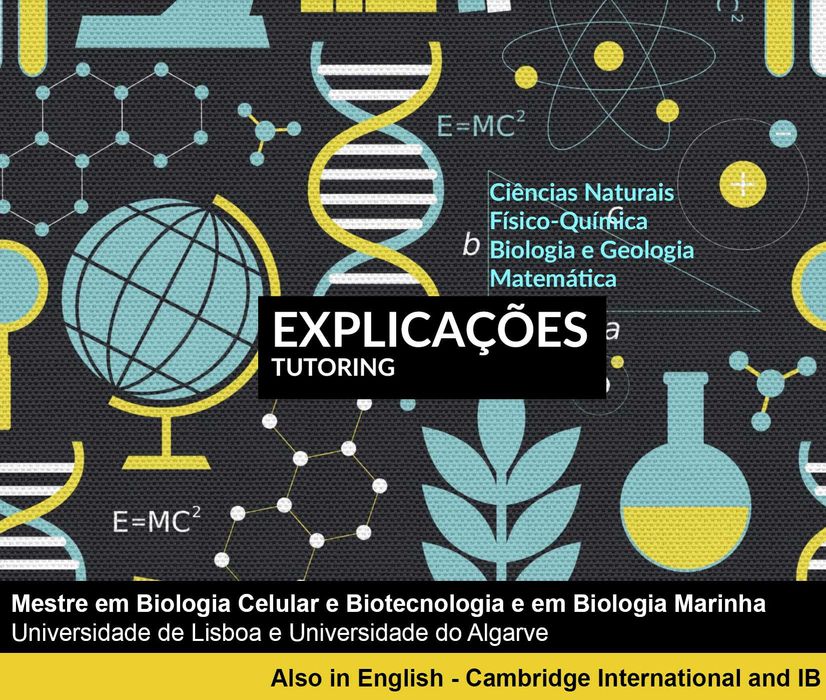 Explicações de Ciências e Biologia - Tutoring of Sciences / Biology