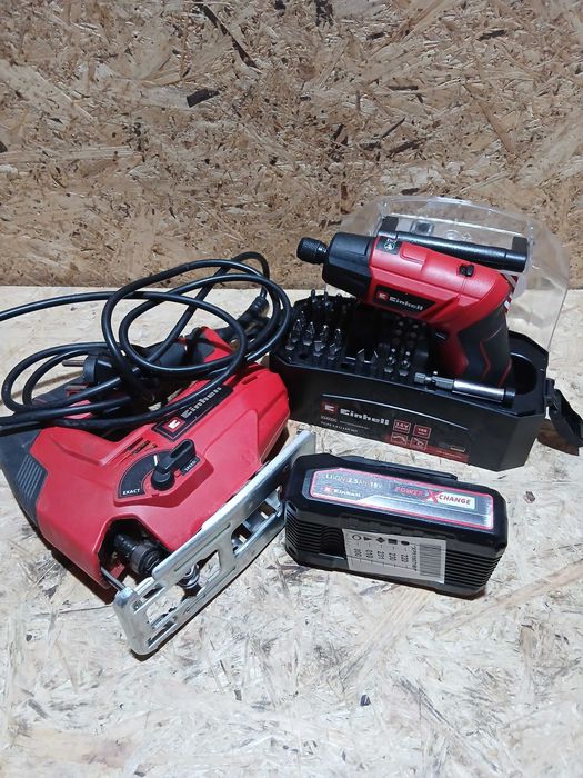 Pakiet elektronarzędzi EINHELL USZKODZONE /23/