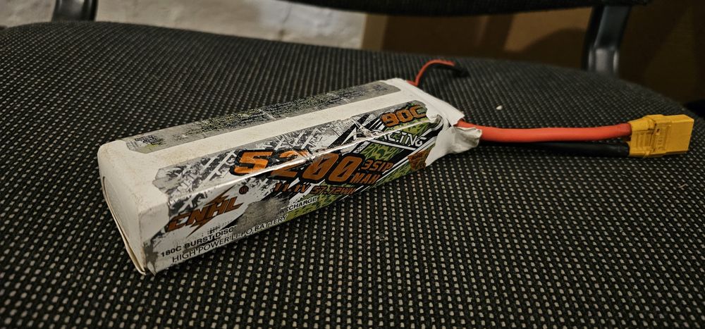 Bateria lipo 3s 5200mah cnhl arrma traxxas losi hpi