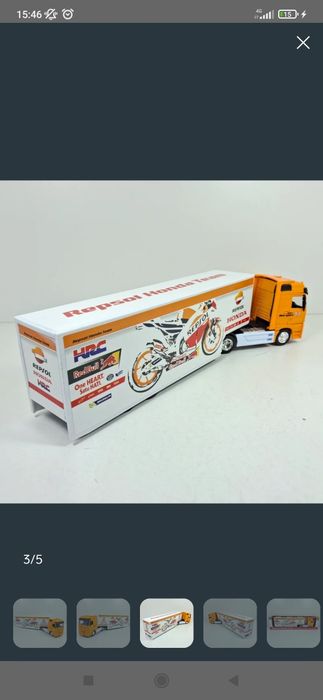 Camião Mercedes 1/43