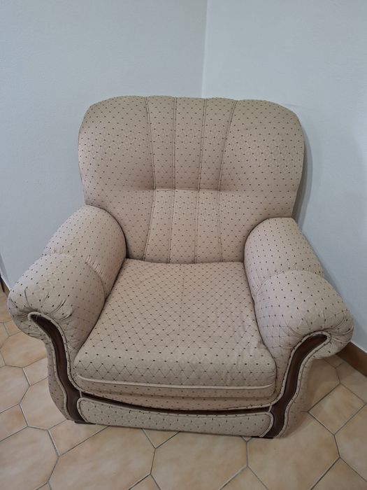 Sofas (1 grande + 2 individuais)