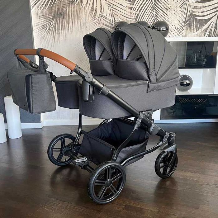 Wózek podwójny 2w1 Duo Lux SKLEP DLA BLIŹNIĄT