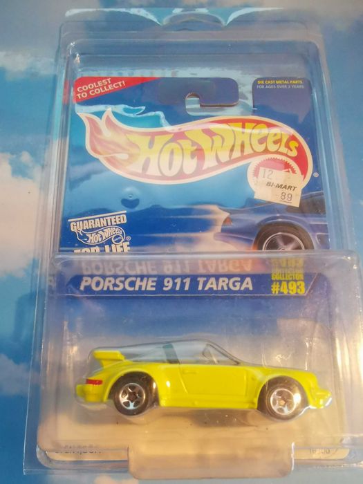 Hot Wheels Porsche 911 Targa Ano 1996