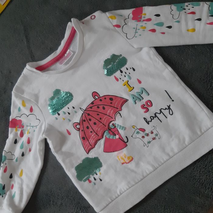 Bluza z cekinami stan idelany