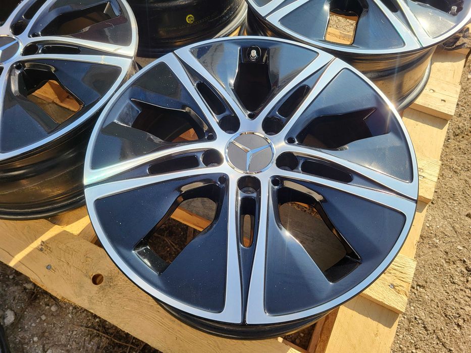 [601] Felgi aluminiowe Oryginał MERCEDES 17 Cali 5x112 ET48 + Czujniki