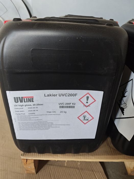 Lakier UV pod lampę UV