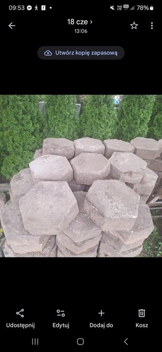 Kostka betonowa trelinka