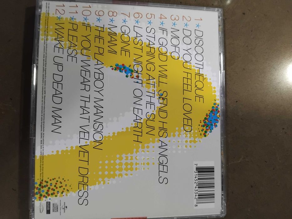 U2 álbum Pop novo em cd.
