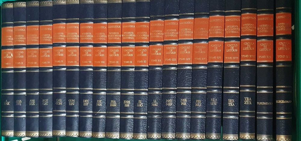 Livro - Lexicoteca, Moderna Enciclopedia Universal, 22 Volumes - MONT