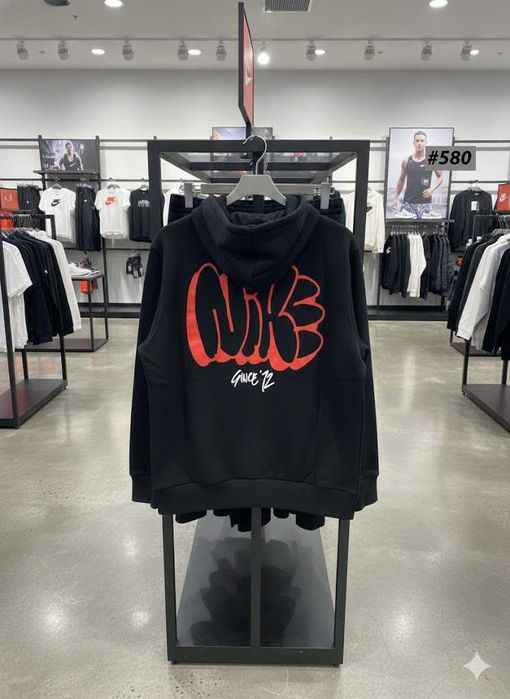 Биг Лого Принт — Мужская Кофта Nike Jordan — Найк Худи Sb