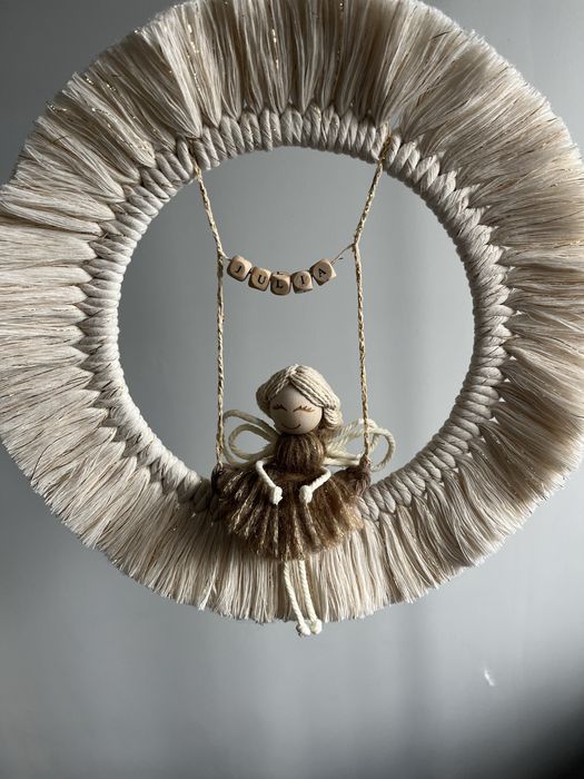 Aniołek zawieszka na ścianę