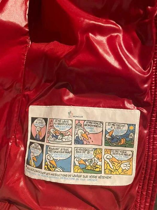 Kurtka zimowa czerwona połysk roz. M