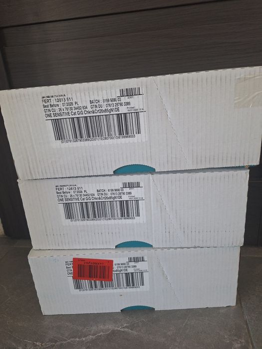 3x Purina ONE Sensitive z kurczakiem i marchewką 26x85 g